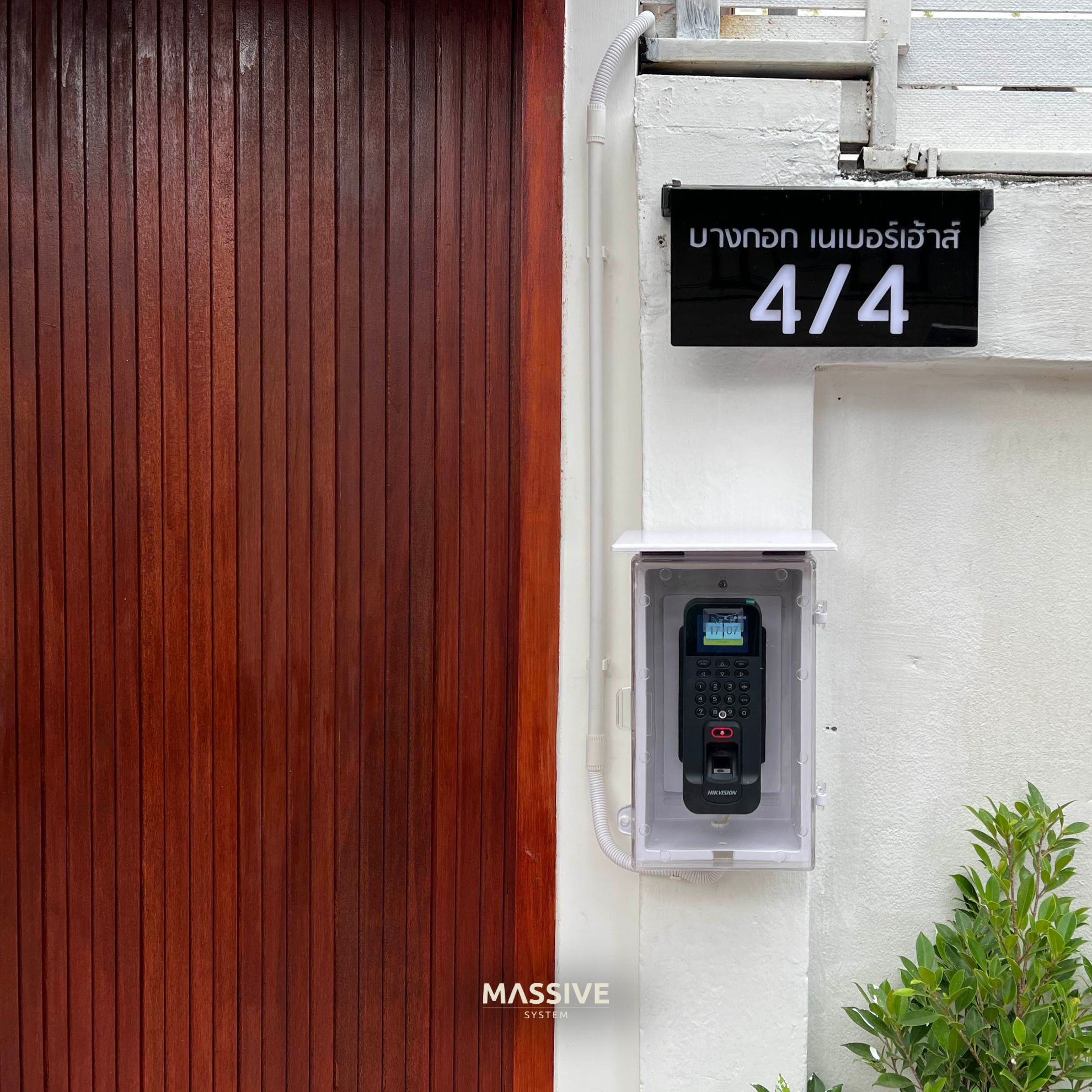 เทอร์มินัลสแกนใบหน้าและบัตรอัจฉริยะระบบ Access Control